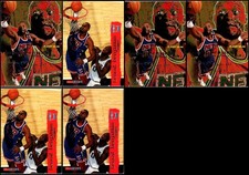 1995 Benoit Benjamin New Jersey Nets (6) Card Lot - ADD SOME MAGIC TO YOUR CO...