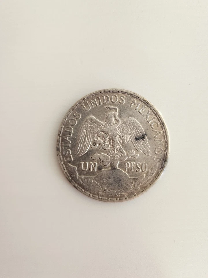 1913 Mexico Silver Peso Caballito Uncirculated - Image 2 of 2