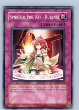 Yu-Gi-Oh TCG Spiritual Fire Art - Kurenai CRV-EN052 1st Edition Common Card NM