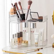 2-Tier Corner Countertop Bathroom Organizer
