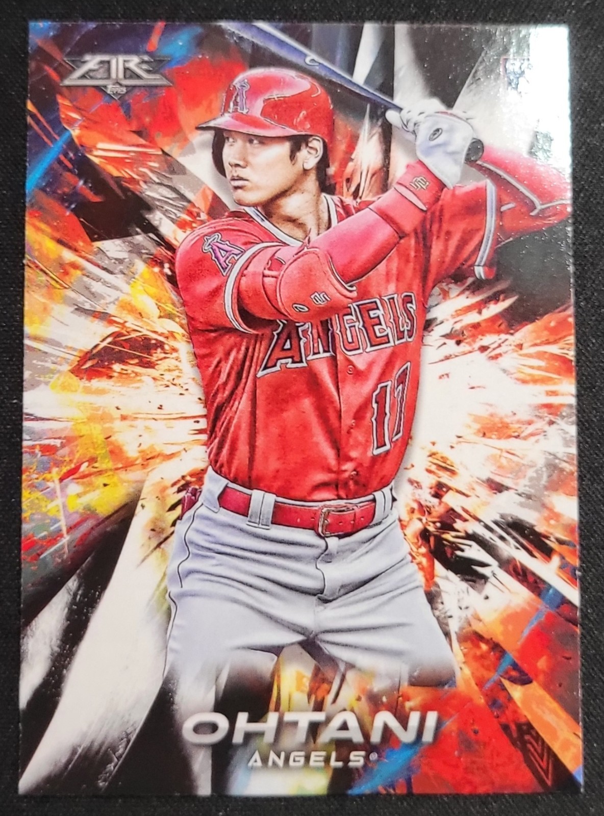 SHOHEI OHTANI 2018 TOPPS FIRE RC  #150 LA ANGELS / LA DODGERS