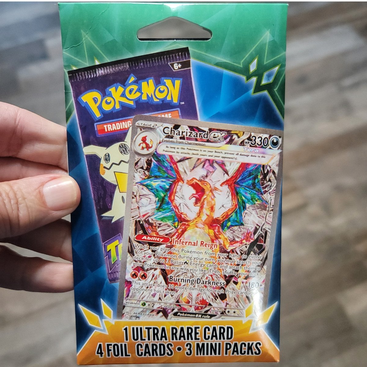 Pokemon 3 Mini Packs 1 Ultra Rare 4 Foil Cards Free Shipping Factory Sealed