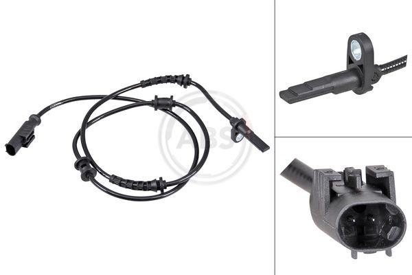 A.B.S. Sensor, Raddrehzahl 31770 FüR CitroËN Passend FüR Fiat Peugeot-image