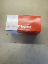 9 pk Legrand  PTTR5362-W  Plug Tail Duplex Receptacle 20A Tamper Resistant