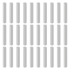 50pcs Dowel Pins M3.5(3.5mm) x 30mm Stainless Steel Shelf Support Peg Pin Rod