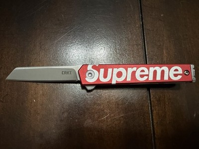 Supreme CRKT Pocket Knife 24SS 新品 未使用 Supreme CRKT CEO Microflipper Liner Lock Pocket Knife Red | eBay