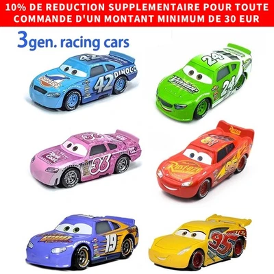 SKY_TOY CAR Disney Pixar Cars 3 Metal Cal Eric Hollis KABUTO Véhicule 1:55 Diecast Enfants