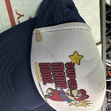Super Mario 1988 Vintage Trucker Hat With Nintendo 64 Super Mario Game