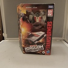 Transformers War For Cybertron Kingdom Wheeljack DLX Class New Sealed Box Wear