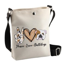 BDPWSS Bulldog Crossbody Purse - French Bulldog Lover Gift Bag