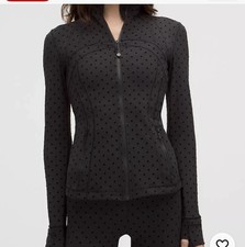 Lululemon Flocked Women  s Define Jacket Size 2 New