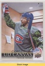 2018-19 Upper Deck UD Canvas Tomas Tatar #C163 READ 0qr0