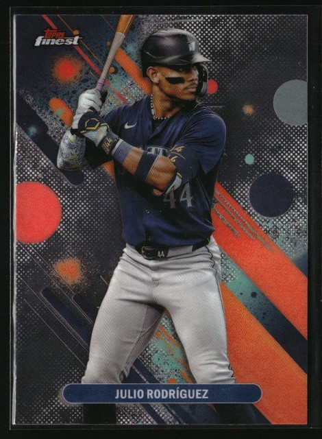 2025 Finest Julio Rodríguez #53 Seattle Mariners