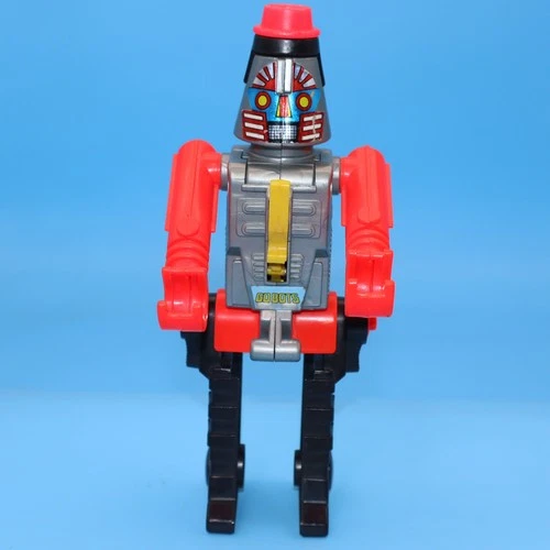 Arco GoBots 1984 Mighty Robots RoGun Robot Cap Gun Pistol Transformer Red VTG
