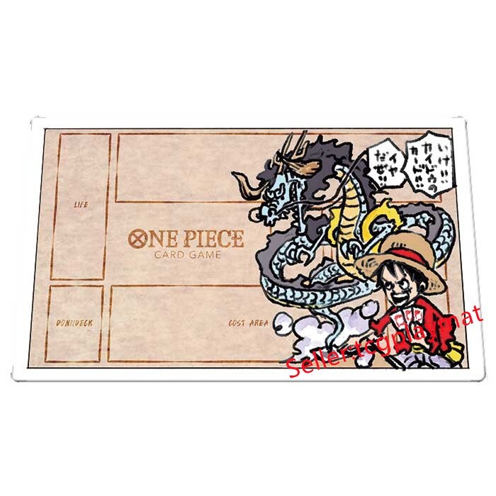 Monkey D. Luffy One Piece Playmat With Zones OPCG TCG Card Game Play Mat  _xmq6