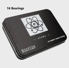 Quantum Atoms Ceramic Hybrid Series 16-Pack Skate Skateboard Longboard Bearings