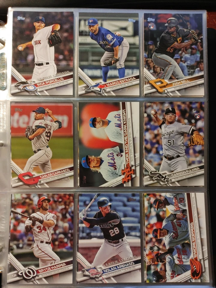 2017 Topps base set 1-250 Pick from drop down - Image 2 of 4