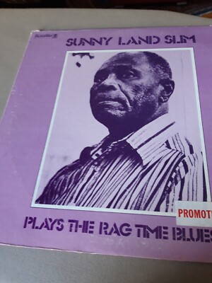 Sunny Land Slim plays THE RAG TIME BLUES    70er   Promotion