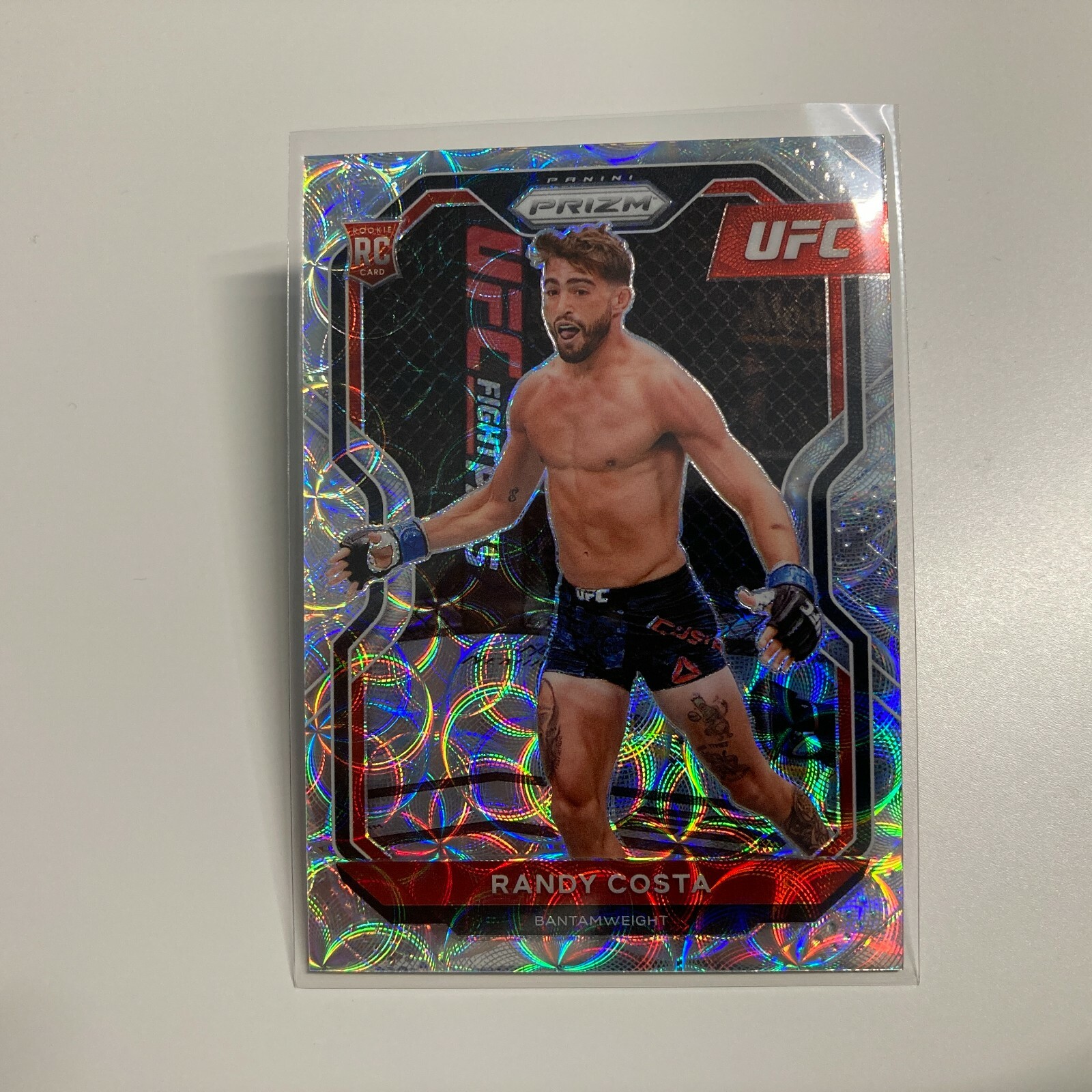 Randy Costa 2021 Panini Prizm UFC Premium Box Set Scope RC Rookie Card 1/99 #89