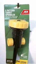 ACE 7304116 5-pattern Turret Sprinkler Head,  FREE SHIPPING