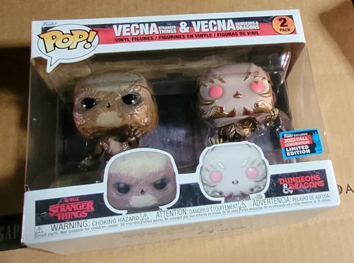 Funko Pop Stranger Things Vecna & Dungeons Dragons Vecna 2 Pack NYCC Exclusive