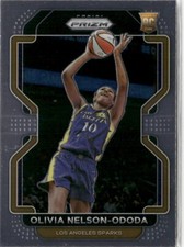 2022-23 Panini Prizm WNBA Olivia Nelson-Ododa Rookie Los Angeles Sparks #198