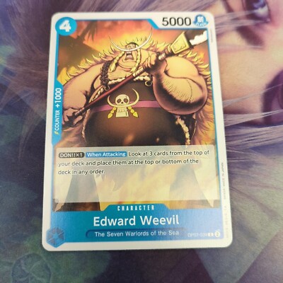 One Piece CCG 500 Years Into The Future Edward Weevil OP07-039 C