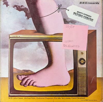 Monty Python  Monty Python's Flying Circus Vinyl Record VG/G+ REB 73M 1970