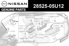 Nissan Genuine Climate Control Unit AC Heater Control GTR R32 BNR32 Type-M