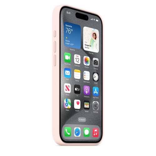 Apple case for iPhone 15 15Plus 15Pro 15ProMax Silicone with MagSafe - Zdjęcie 33 z 47