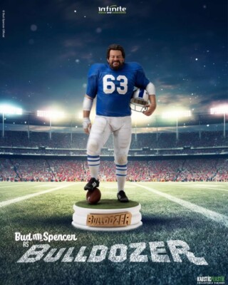 Carlo Pedersoli Bud Spencer Lo Chimavano Bulldozer Infinite Statue Sideshow