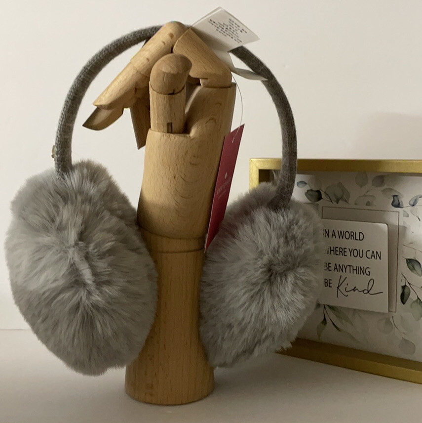 ?? Kate Spade New York ?? Knit Band Warm Earmuff Fur  display picture 3