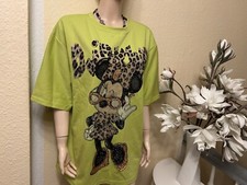 Traumhaft Rose  Pullover  Shirt  Micky Maus Glitzer Neu Gr. One Size Green