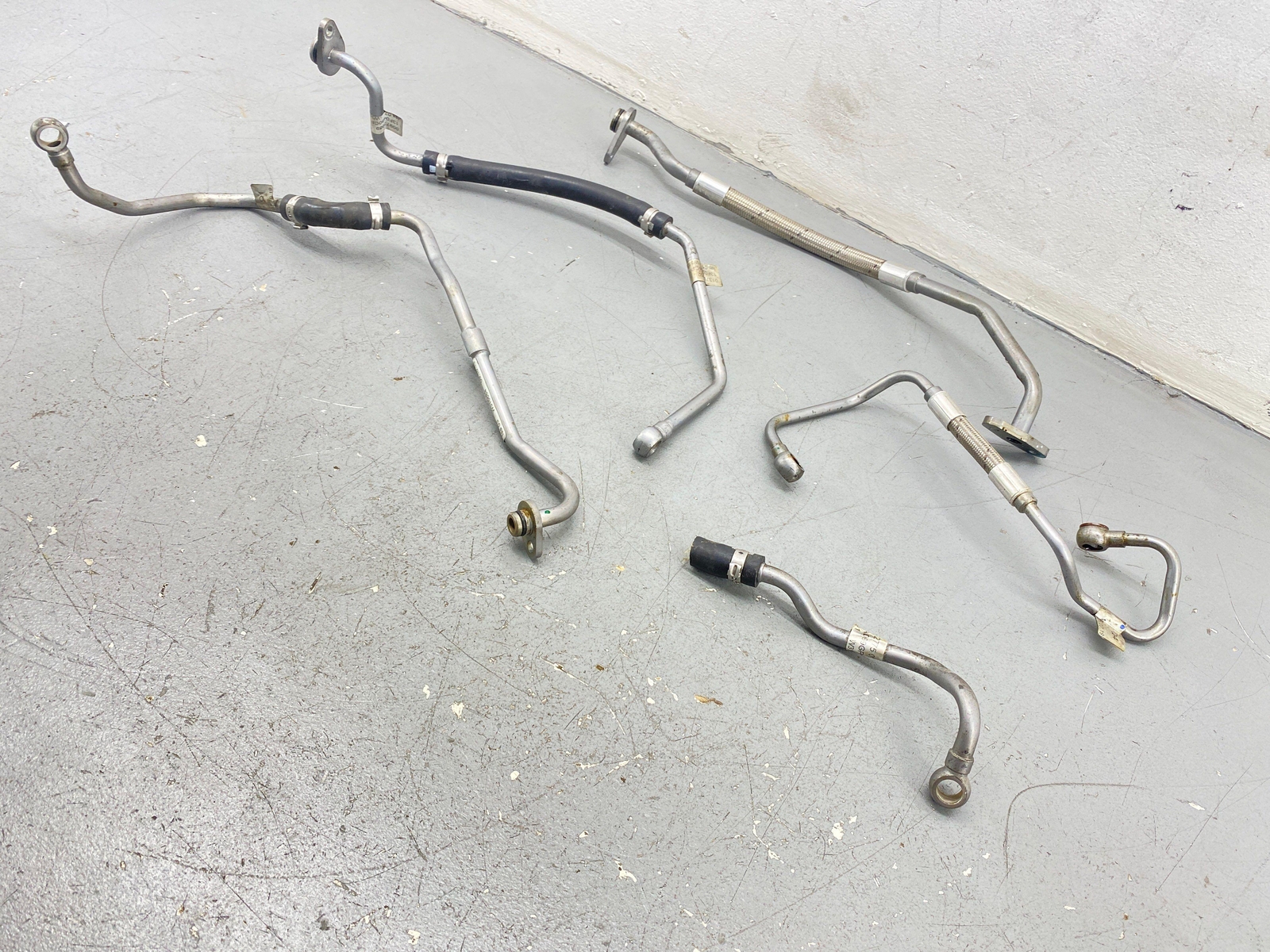 2020-2023 MCLAREN GT 4.0L TURBO LINES PIPES SET OF 5 OEM 2021 2022