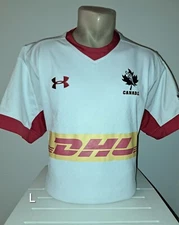 Jersey Rugby National Team Canada Under Armour Sz.L White