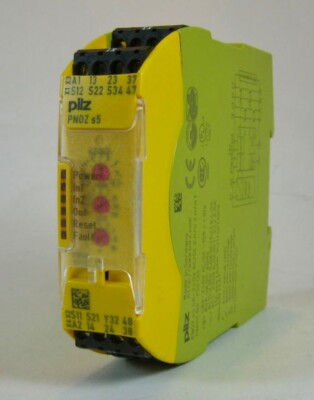 Pilz PNOZ s5 48-240VACDC 2 n/o 2 n/o t Safety Relay