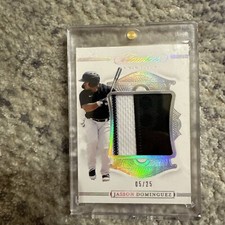 2020 Panini Flawless Jasson Dominguez 1st Flawless Rookie RC Patch #/25 🔥
