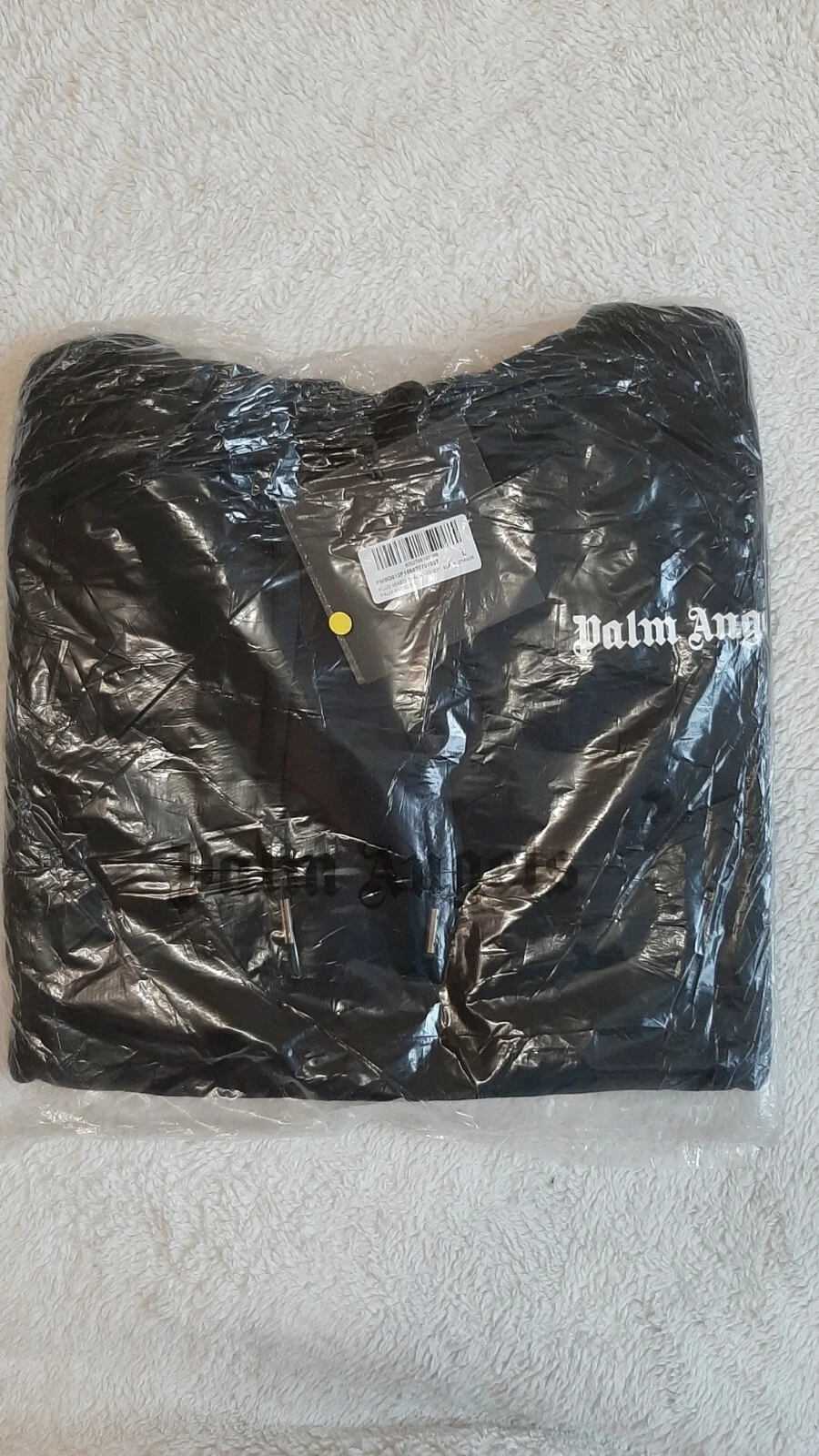 Felpa con cappuccio pista mista Palm Angels Fluo Размер L. Оригинал.