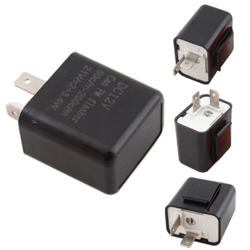 2Pcs 12V Automatic Electronic LED Flasher Relay for Turn Signal Light Fast Flash - Picture 11 of 19