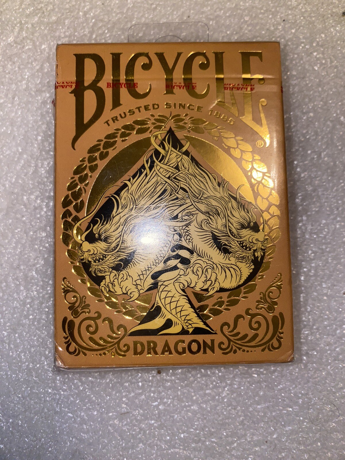 Bicycle Gold Dragon Playing Cards by US Playing Card Co