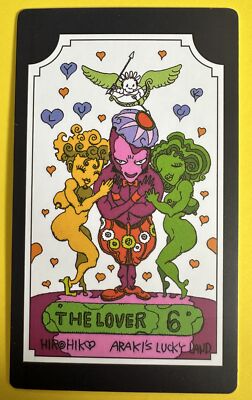 155うずまきナルト ヒソカ　アスカ　チェンソーマン　アルベド　遊戯王ジョジョ THE LOVER JOJO's Bizarre Adventure Stardust Crusaders Tarot Card