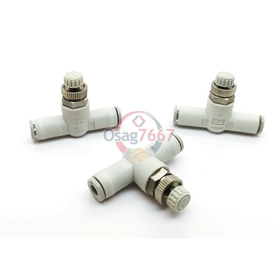 10pcs NEW   Pneumatic Flow Control Piping   Tube AS2002F-04 #A6-27