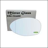 Glas RüCkspiegel Verchromt AsphäRisch Seite Sx-Guidatore FüR Alfa Romeo