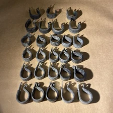 Lot Cable 25 3M Clamps SCOTT SAFETY 10009614 Different Sizes Fire Firefighter 1”