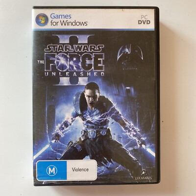 Star Wars The Force Unleashed 2 (2010) PC CD ROM Computer Video Game, Action RPG