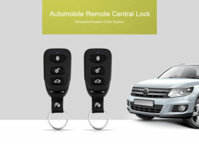 Universal Car Controller Universal Car 2Pcs Controllers Remote Kit Door Lock Vehicle Keyless ...