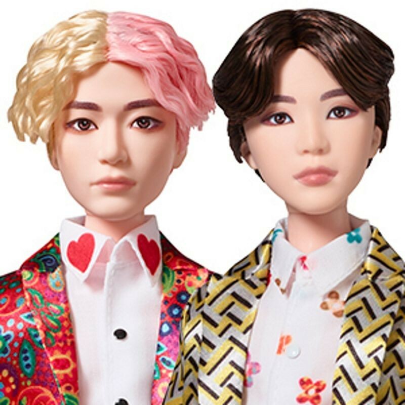 BTS by Mattel Limited Edition Doll Set 7 Members in one box, K-Pop 