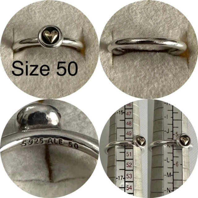 Pandora logo shop heart ring