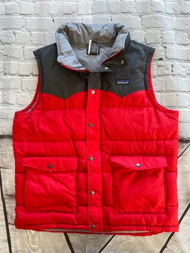 Men PATAGONIA Red Slingshot Goose Down 