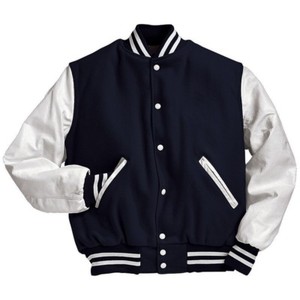 blue varsity jacket mens